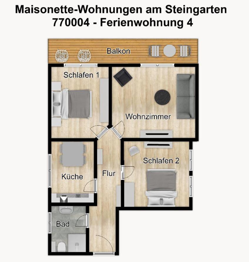 Maisonette-Wohnungen Am Steingarten - Ferienwohnung 4 Wangerooge Kültér fotó